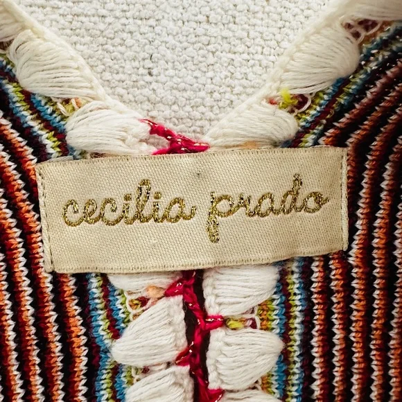 Cecelia Prado Hand Knit vest/shrug. No words. Gorgeous✨ One Size. One of a kind. - Picture 4 of 4